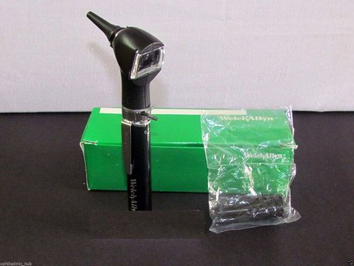 Welch allyn 2.5v junior pocket otoscope with aa battery handle # 22840 for sale