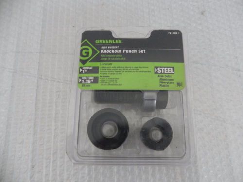 NEW Greenee 1&#034; Slug buster Knockout punch set 7211BB-1 NICE 767,746,7310,7306