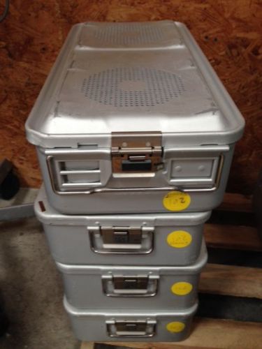 AESCULAP DBP W.-Germany Sterilcontainer Sterilization Case 22x10X5 STERILIZATION