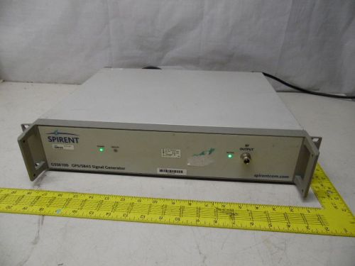 Lot of 10:  Spirent GSS6100 GPS/SBAS Signal Generator