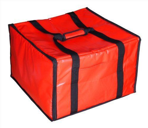 New Star Foodservice Pizza Delivery Bag Aluminum Insulation Large Tote 20 X 19