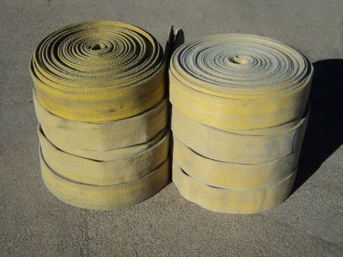 Firehose 2.625” wide (1.5&#034; ID) 50 ft rolls, boat dock bumper guard, apparel uses