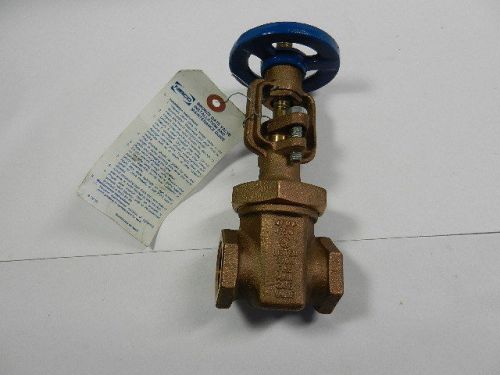 Nibco T-104-0 1&#034; Gate Valve NEW