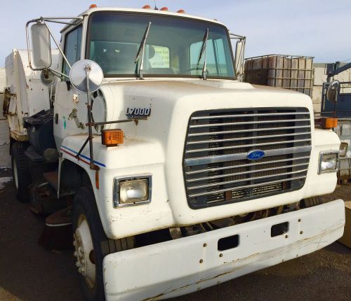 Commercial Ford Sweeper Truck