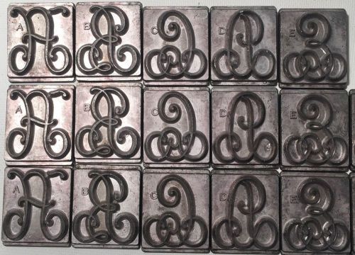 Kingsley Machine Type Set Elegance Monogram Initial 72pt.