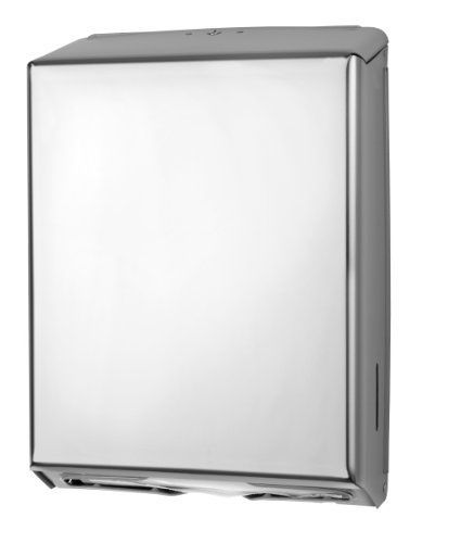 Palmer Fixture TD0170-12 Multi/C-Fold Towel Dispenser, Bright Chrome