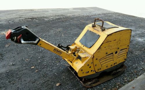 BOMAG REVERSIBLE PLATE COMPACTOR TAMPER HATZ DIESEL