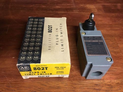 Allen-Bradley 802T-KP Plug-In Limit Switch Side Push Roller New NIB