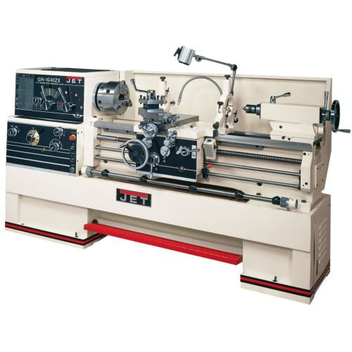 JET 321569 GH-1440ZX Lathe w/ ACU-RITE 200S DRO, Taper Attachment, Collet Closer