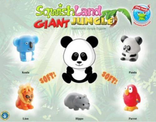 Sqwishland giant jungle pencil toppers - vending display card for sale