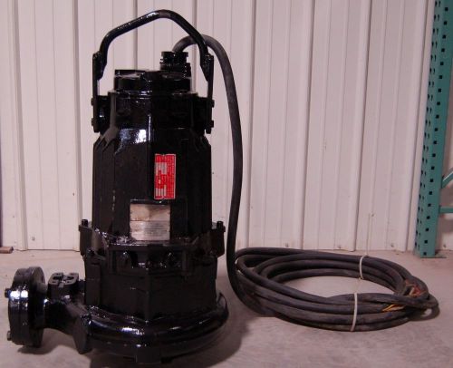 Flyght Solids Handling Pump 15HP Buchanan Pump Re Manufactured