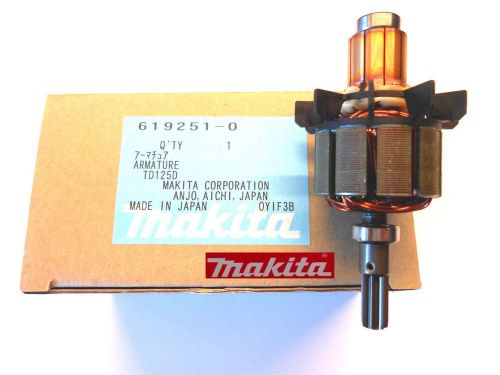 Makita Armature rotor 14,4 V BTD125 BTW250 DTW250 619251-0 619192-0 619251-0