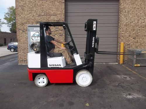 FORKLIFT (17467) NISSAN CPH02A25PV, 5000LBS CAPACITY, TRIPLE MAST