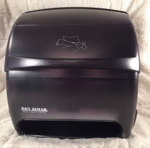 NEW SAN JAMAR T850TBK Lever Roll Towel Dispenser Black Pearl HUGE SAVING$$$