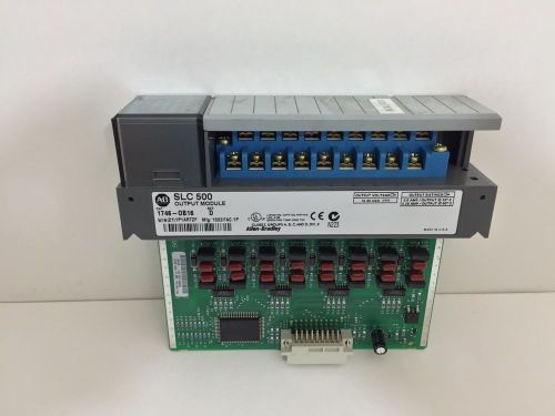 GUARANTEED! ALLEN-BRADLEY SLC 500 OUTPUT MODULE 1746-OB16 1746OB16