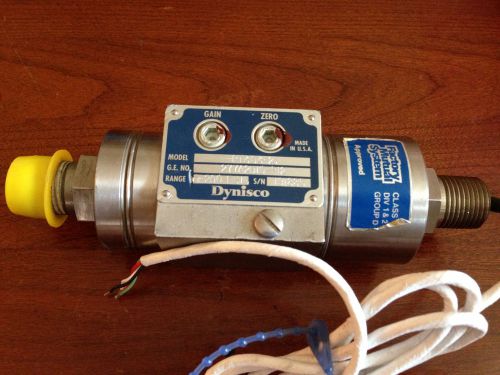 DYNISCO PT303-20  SENSOR  PRESSURE TRANSMITTER 277A2910=P12