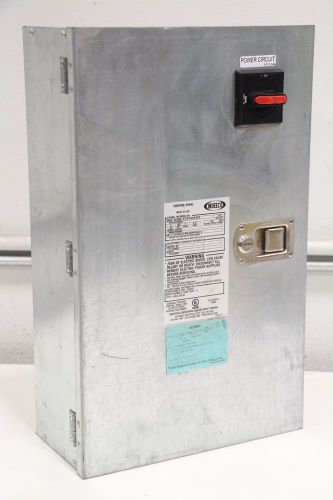 Indeeco 830U-254926-C1FP1P2P3P4QT5 4Kw 480v 3Ph DH31B Control SS Panel Enclosure