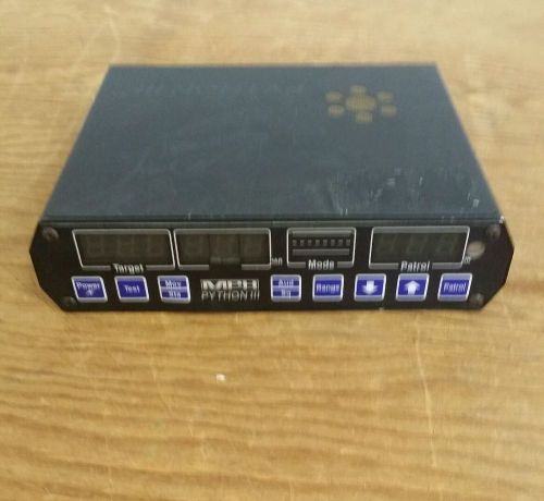 MPH POLICE RADAR PYTHON III CPU COUNTER BOX