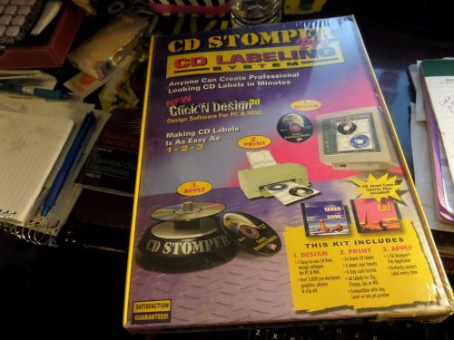 Avery CD Stomper Pro CD Labeling System 98107 NIB