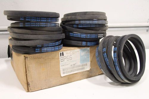 Lot of (11) Dayco DP66 Super Blue Ribbon V-Belt + Free Shipping!!!