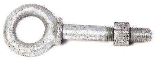 Koch Industries Koch 106000 Forged Shoulder Eye Bolt with Nut, 1/4 by 2,