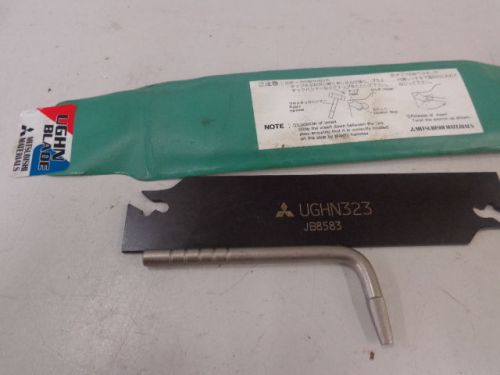 Nos mitsubishi lathe cutoff blade ughn323   stk 9835 for sale