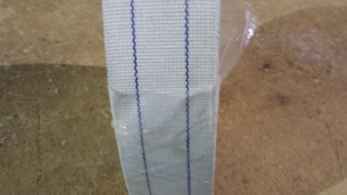 Cotton conveyor Belting 3&#034;wide x 180 feet 2py white.