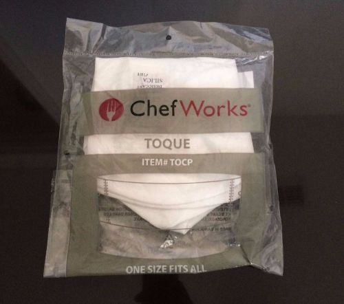 Chef Works TOCP Toque Hat White