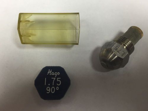 HAGO 1.75 GPH 90 DEGREE SS SEMI SOLID NOZZLE (17590SS, 030G2389)