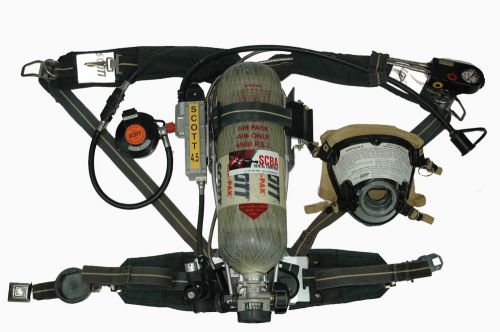 Scott 4.5 AP50 SCBA 2002 Edition  w/ HUD&#039;s &amp; RIT - OVERHAULED READY TO USE!