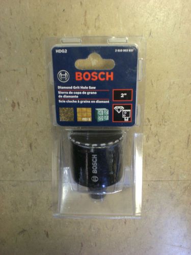 Bosch HDG2 2&#034;inch Diamond Grit Hole Saw NIB LOOK!!!!