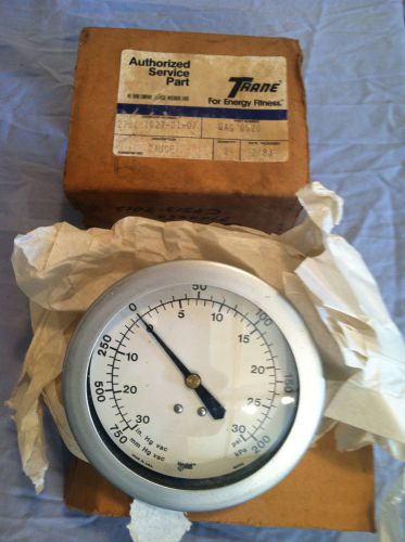 TRANE MARSHALLTOWN INSTRUMENTS GAG0020 PRESSURE GAUGE 30-0 IN HGVAC 10-30PSI