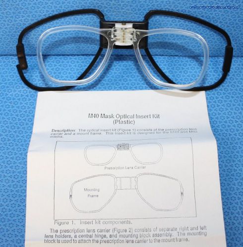 Rochester Optical Insert Kit RX Lens Carrier &amp; Frame for M40 M42 Mask