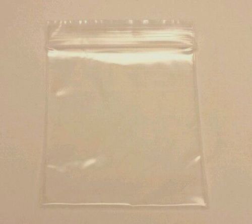 2x2 Clear 2 Mil Ziplock Zip lock Bags ReClosable Plastic Jewelry Baggies