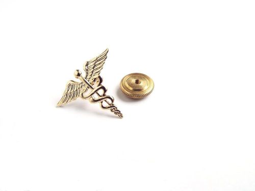 Medical Services Lapel Pin - Symbol of U.S. Medicine (X500G)  Screw Back