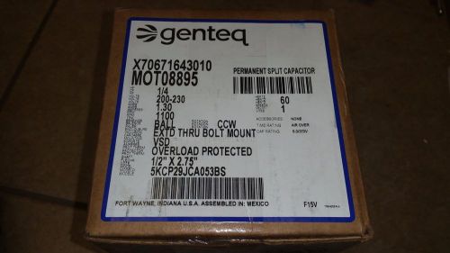 Trane MOT08895 1/4 HP 200-230 Volt 1.30 Amp 1100 RPM Motor