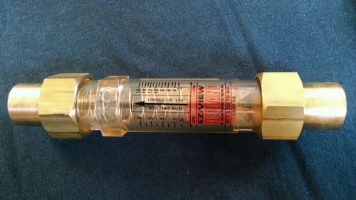 1/2&#034; FIPS Hedland EZ - VIEW Flow Meter .5 - 4 GPM / 3 - 16 LPM - NOS / 624-004