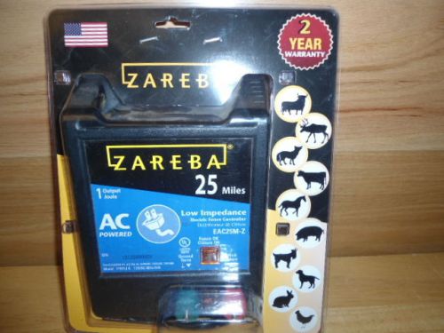 Electric Fence Controller 25 Miles 1 Output AC Powered Zareba Model 115V1J-6