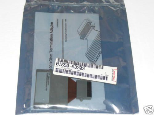 hp AGILENT 01650 LOGIC ANALYZER TERMINATION ADAPTER