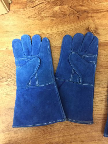 Blue Welding Gloves