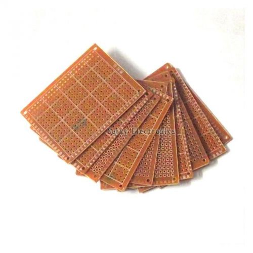 10Pcs 5 x 7 cm DIY Prototype Paper PCB Universal Board New