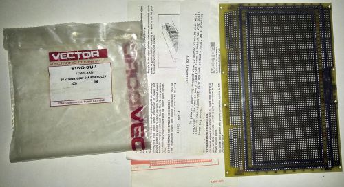 New Vector electronics VME Eurocard protoboard / breadboard E160-6U-1