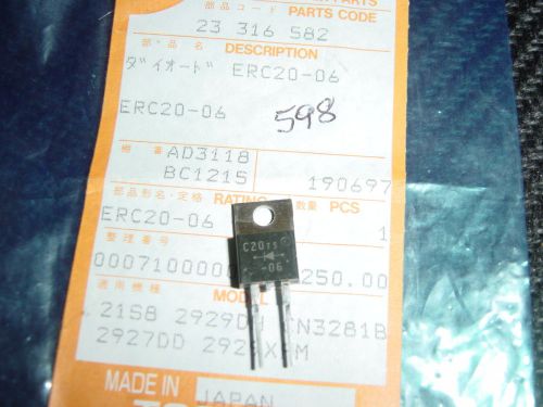 NEW ERC20-06 RECTIFIER DIODE ECG598, NTE598.