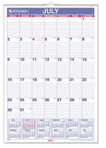 At a glance ay328 july 2016 - june 2017 academic school calendar monthly wall for sale