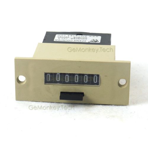 Electro Magnetic Counters LFC-6 6 Digi AC220V Reset Lock