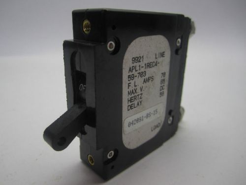 Sensata AIRPAX APL1-1REC4-59-703 70A 65V CUSTOM MADE BREAKER SWITCH