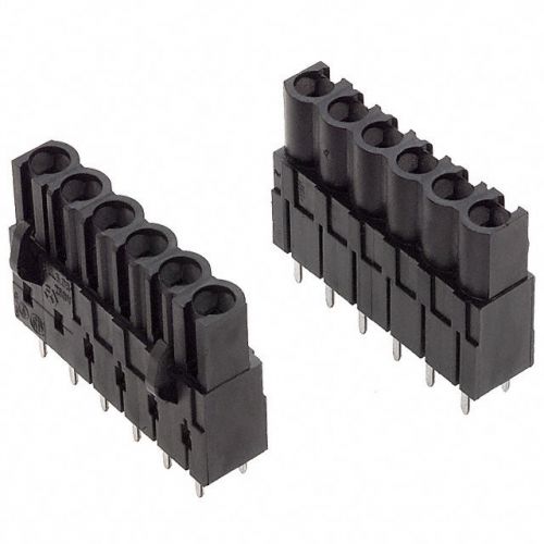 PK OF 50 Weidmuller TERM BLOCK HDR 6POS VERT 5.08MM 1646290000 - CONNECTOR