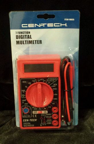 CEN-TECH  7  FUNCTION DIGITAL MULTIMETER # 69096/98025