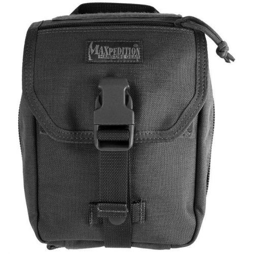 Maxpedition 9819b f.i.g.h.t. medical pouch - black ballistic nylon for sale