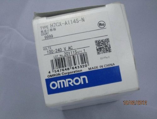 New OMRON Counter H7CX-A114S-N ( H7CXA114SN ) 100-240VAC